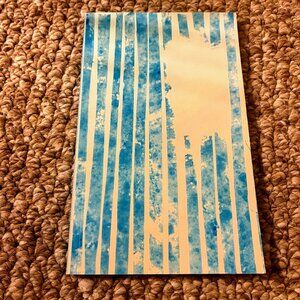 Blue and White Made by DWC Lined Journal **Brand New**